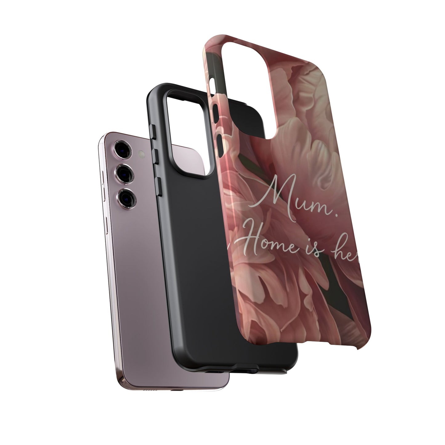"Mum. Home is Her" Mobile Phone Case