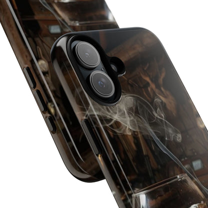 "Hot Whiskey and Cigar" Mobile Phone Case