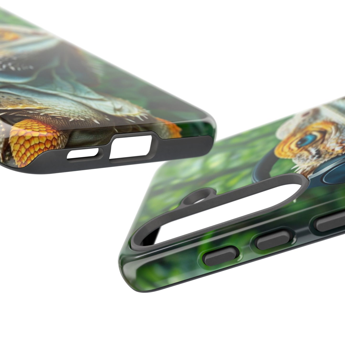 "Bearded Dragon - Jungle Beats" Mobile Phone Case