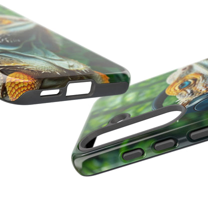 "Bearded Dragon - Jungle Beats" Mobile Phone Case