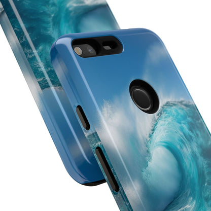 "Mount Maunganui" Mobile Phone Case (green)