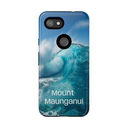 "Mount Maunganui" Mobile Phone Case (green)