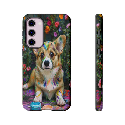 "Paint It Corgi" Mobile Phone Case