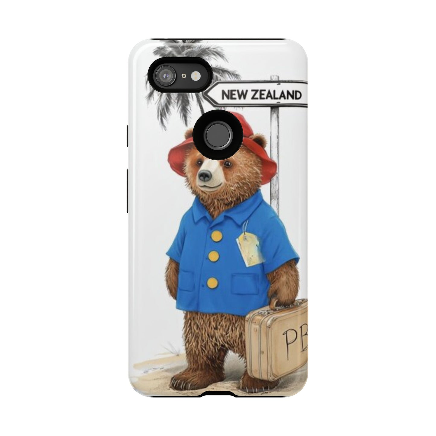 "Cheeky Bear" Mobile Phone Case