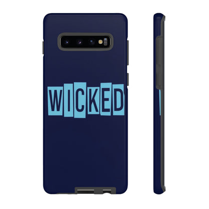 "Wicked" Mobile Phone Case (blue)