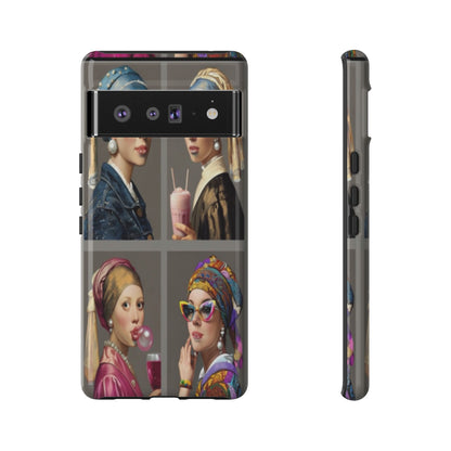 "Girls with Pearls" Mobile Phone Case