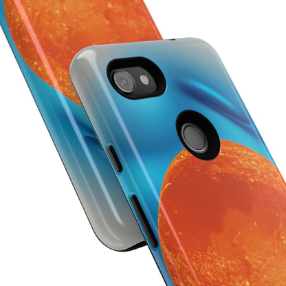 "The Feathered Assembly" Mobile Phone Case (orange)