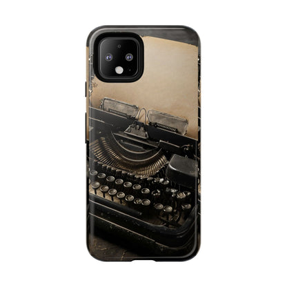 "Fade in. A Writer at the Cusp of Genius" Mobile Phone Case