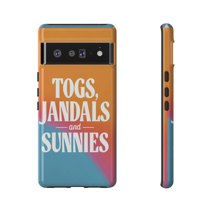 "Togs, Jandals and Sunnies" Mobile Phone Case