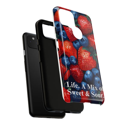 "Life. A Mix of Sweet and Sour" Mobile Phone Case