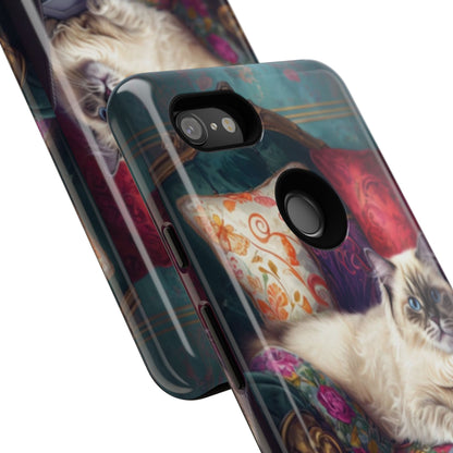 "Purr-sian Productivity" Mobile Phone Case