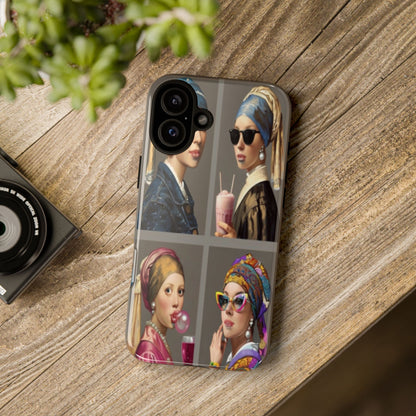 "Girls with Pearls" Mobile Phone Case