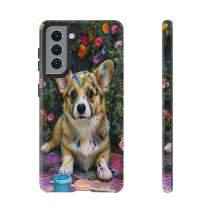 "Paint It Corgi" Mobile Phone Case