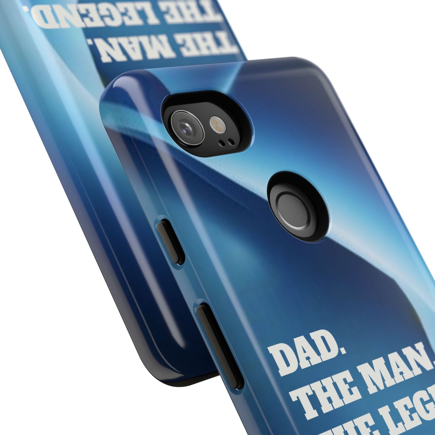 "Dad.  The Man.  The Legend" Mobile Phone Case (blue)