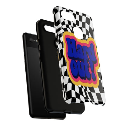 "Hard Out" Mobile Phone Case (blue)