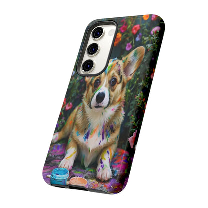 "Paint It Corgi" Mobile Phone Case