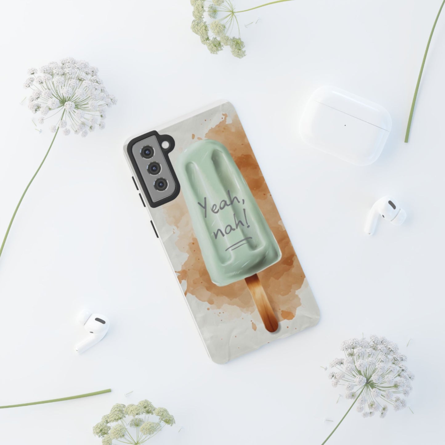 "Yeah, nah! Iceblock" Mobile Phone Case