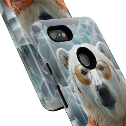 "Urban Zen Polar Bear" Mobile Phone Case