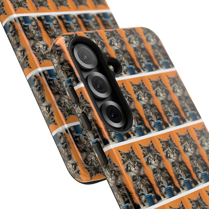 "Bad Hair, Good Coffee - we all need balance" Mobile Phone Case