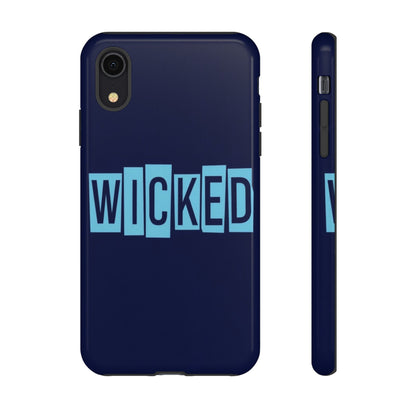 "Wicked" Mobile Phone Case (blue)
