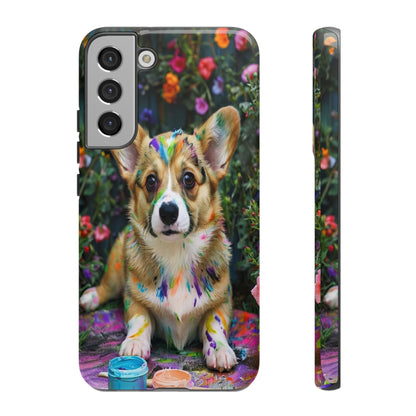 "Paint It Corgi" Mobile Phone Case