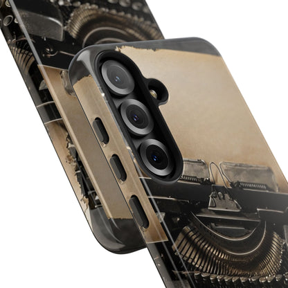 "Fade in. A Writer at the Cusp of Genius" Mobile Phone Case