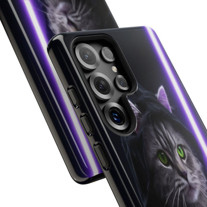 "Jedi Whisker" Mobile Phone Case (purple)