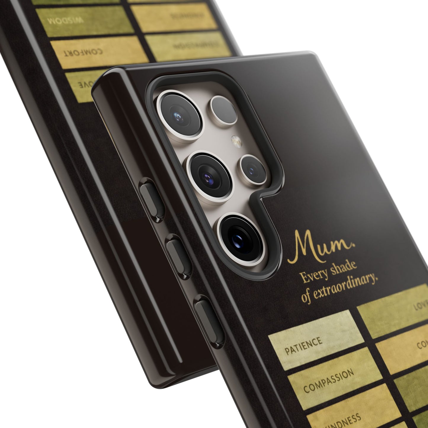 "Every Shade of Extraordinary" Mobile Phone Case (green)