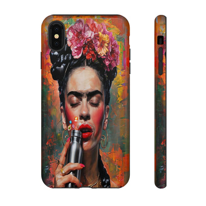 "Frida with a Flask" Mobile Phone Case