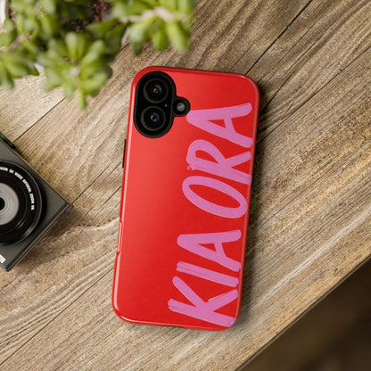 "Kia Ora Glow" Mobile Phone Case