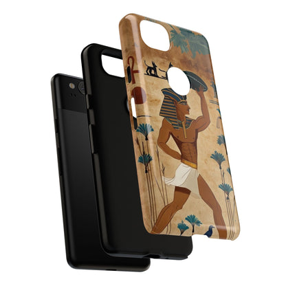 "Tutankhaman Takes the Pass" Mobile Phone Case