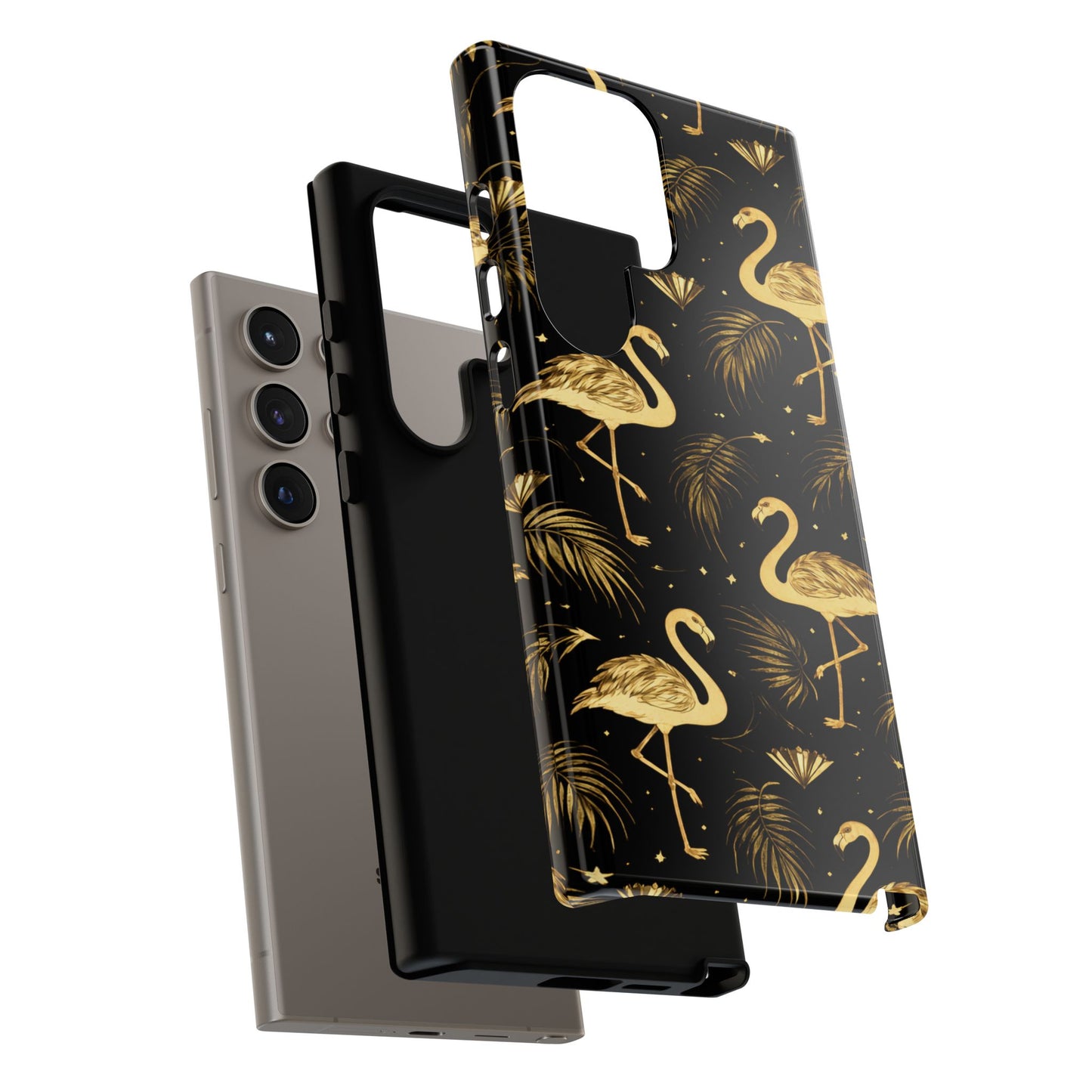 "Gold Flamingo" Mobile Phone Case
