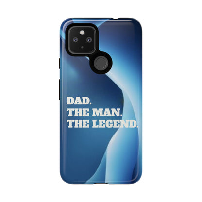 "Dad.  The Man.  The Legend" Mobile Phone Case (red)