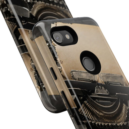 "Fade in. A Writer at the Cusp of Genius" Mobile Phone Case