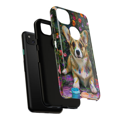 "Paint It Corgi" Mobile Phone Case