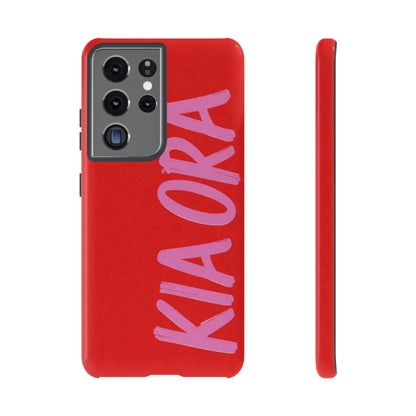 "Kia Ora Glow" Mobile Phone Case
