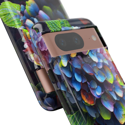 "Blue Mood, Bloom Mood" Mobile Phone Case