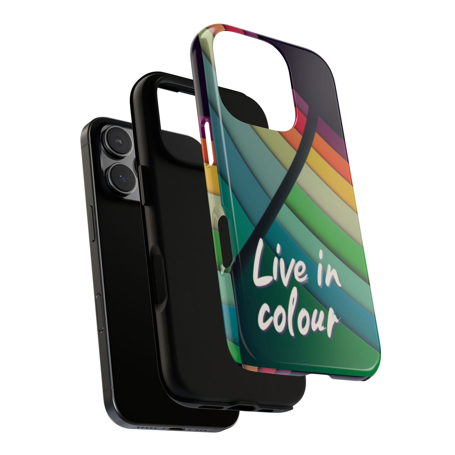 "Live in Colour" Mobile Phone Case