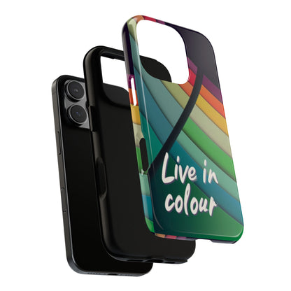 "Live in Colour" Mobile Phone Case