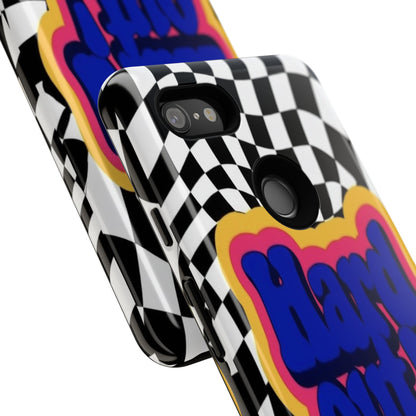"Hard Out" Mobile Phone Case (blue)