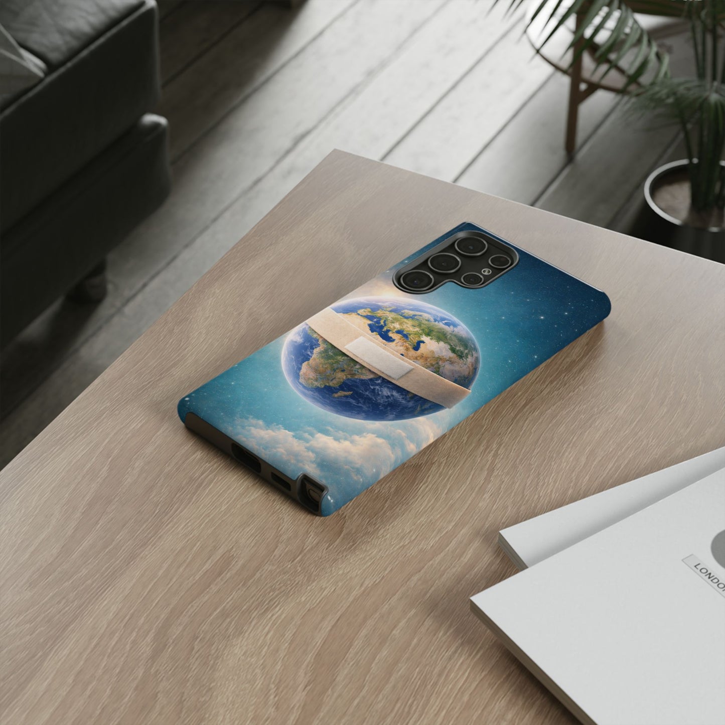 Earth Band Tough Case — Protective Planet Phone Case with Global Design