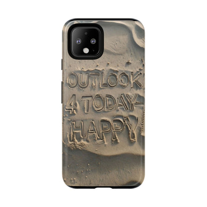 "Life is Short.  Be Happy" Mobile Phone Case