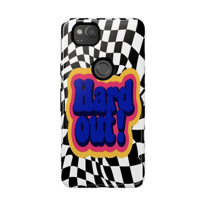 "Hard Out" Mobile Phone Case (blue)