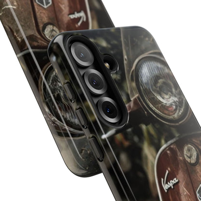 "Vespa. Old Soul, Full Tank" Mobile Phone Case