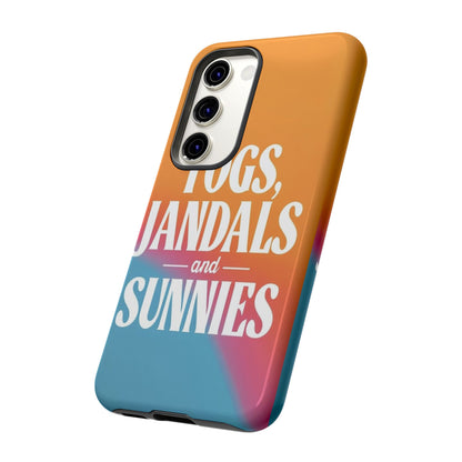 "Togs, Jandals and Sunnies" Mobile Phone Case
