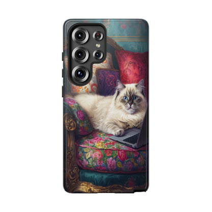 "Purr-sian Productivity" Mobile Phone Case