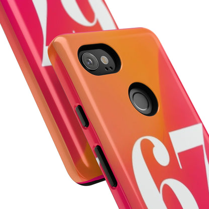 "67" Mobile Phone Case