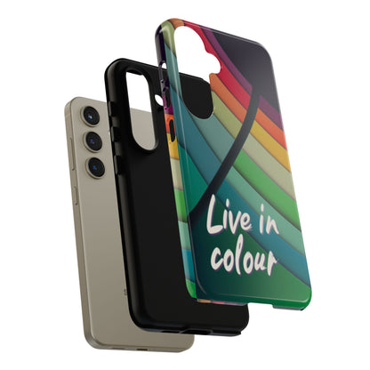 "Live in Colour" Mobile Phone Case