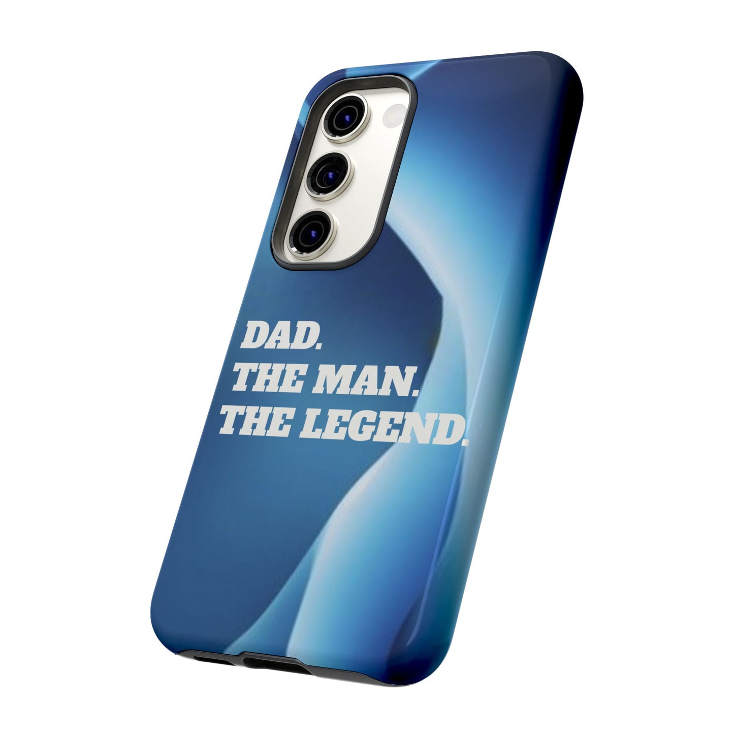 "Dad.  The Man.  The Legend" Mobile Phone Case (blue)