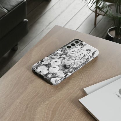 "Monochrome Muse" Mobile Phone Case